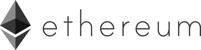 ETH logo landscape (gray)